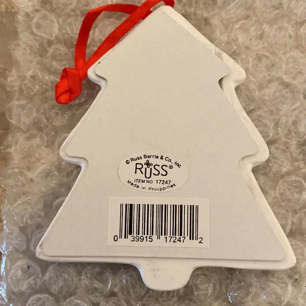 New Russ Photo Frame Christmas Ornament - Picture 2 of 5